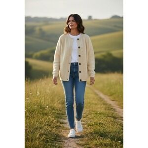 1960 Meister‎ Hagemeister-Lert VTG Made in Austria 100% Wool Knit Rare S/M